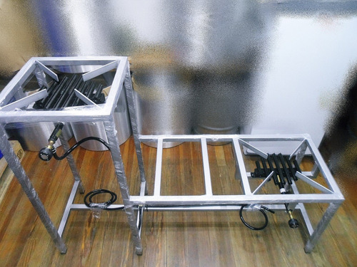 Equipo De Ollas Herms 100l 100l 131l 110f + Base 24000 X2