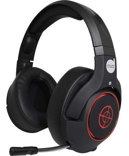 Fone de ouvido over-ear gamer Dazz Ballistic