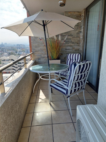 Depto, 2 Dorm Con Increible Vista Y Amplia Terraza