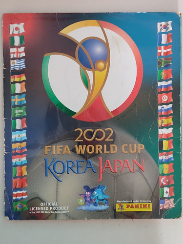 Álbum Korea-japon 2002 Panini 