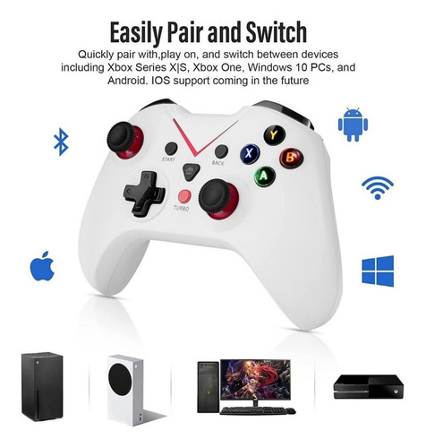 Imagen 2 de 7 de Joystick Inalambrico Xbox One Series X / S Ps3 Pc/pc360 Cuot