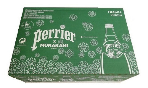 Murakami Perrier Caja 24 Botellas De 330 Cada Una 100% Paris