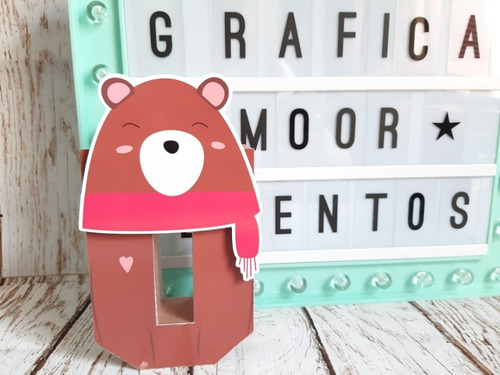 Letras 3d Animales Del Bosque Encantado Woodland X4