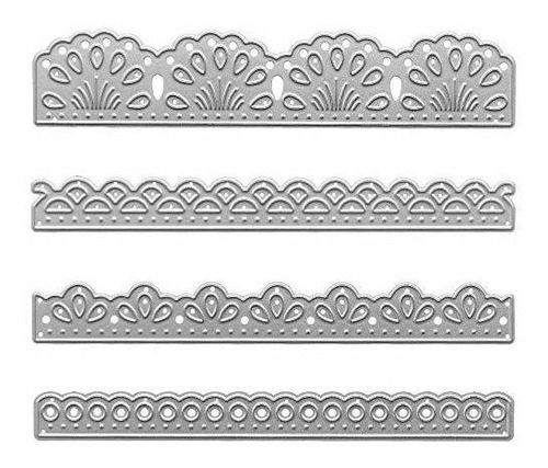 Plantillas De Troquelado X 4u. -puntillas