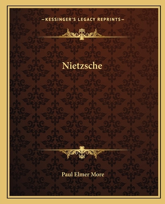 Libro Nietzsche - More, Paul Elmer