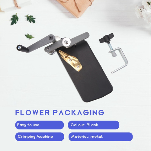 . Máquina For Prensar Flores, Papel Crepé Ondulado, También
