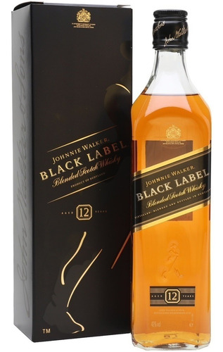 Whisky Johnnie Walker Black Label Litro- Bebidas Patricios -