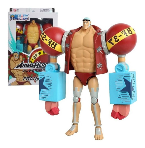 One Piece Anime Heroes Franky Bandai Orig. Replay