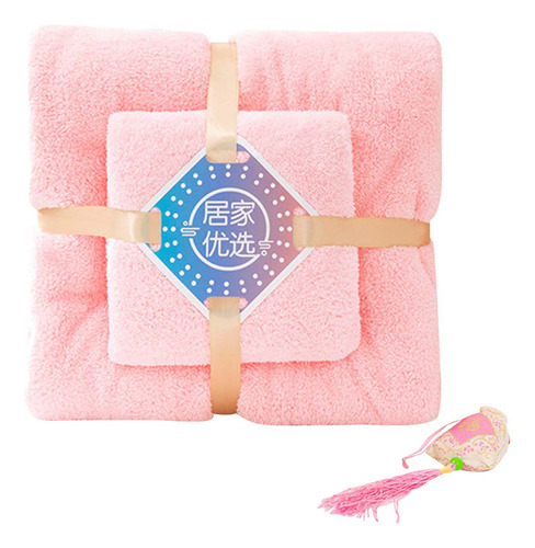 Toalla De Baño 2 En 1 De Algodón Y Toalla Facial, Toallas De