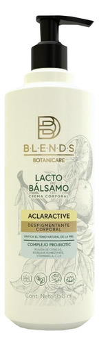  Crema Corporal Restaura Aclaractive Blends Botanicare 350ml