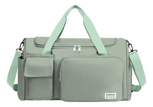 Bolsa Feminina De Academia Esporte Mala De Viagem Masculina Cor Verde