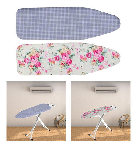 Tabla De Planchar Elástica De 2 Piezas, Funda Acolchada,