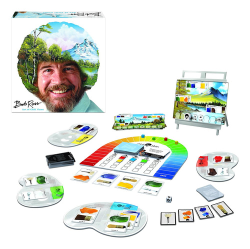 Juego De Mesa Big G Creative Bob Ross El Arte Del Frío Remat (Usado)
