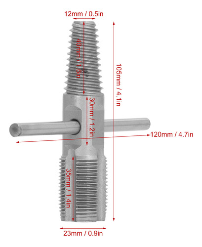 Extractor De Tornillos Para Grifos, 2 En 1, 3/4 Pulgadas, Do