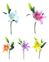 Comprar Pack X 3 Varas Liliums Premium (1 Flor+2 Pimpollos Cada)1513