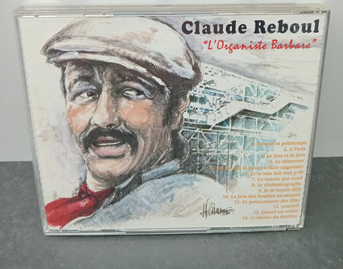 Cd Claude Reboul L'organist Barbare ( Em Bom Estado ) Estandar (Usado)