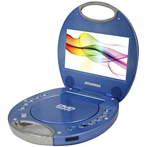 Sylvania Sdvd7046-blue Reproductor De Dvd Portatil De 7 PuLG