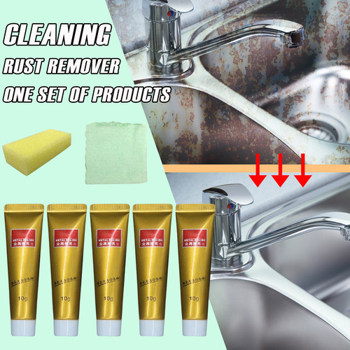 A Ultimate Metal Polish Cream, Eliminador De Óxido, Acero In