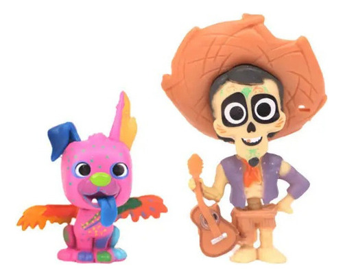 8 Unidades/juego De Juguetes Modelo Coco Cute Character Figu
