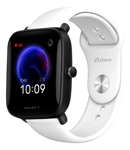 Correa Compatible Con Amazfit Bip U Blanco Broche 20m