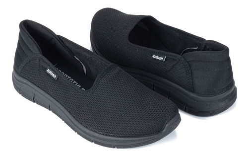 Imagem 5 de 6 de Tênis Esportivo Slipon Feminino Kolosh Calce K7006 Preto