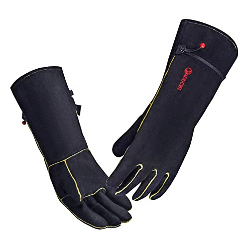 Guantes De Soldadura De Cuero 932? Mujeres Hombres, Gua...