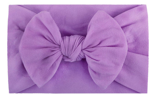 Set Diademas Niñas Bebes Turbante Moño Banda Elástica Moda F