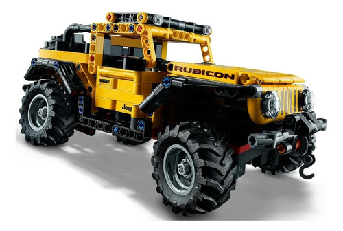 Imagen 5 de 6 de Bloques para armar Lego Technic Jeep Wrangler 42122 665 piezas en caja