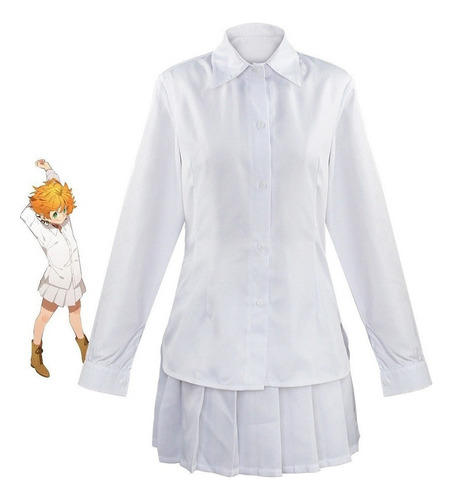 The Promised Neverland Emma De Cosplay De Traje De Camisa