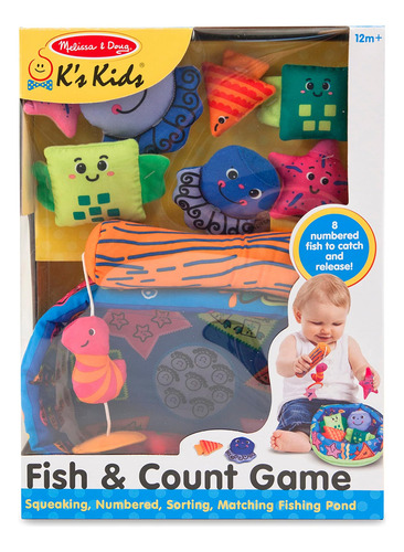 Juego De Aprendizaje Para Niños Melissa & Doug Ks De Pescar
