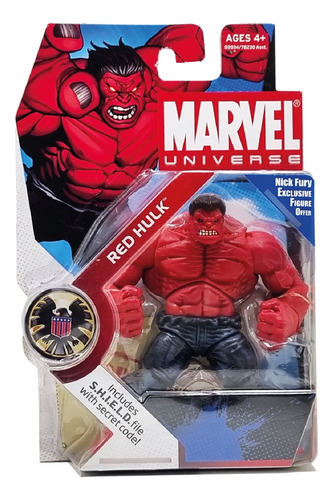 Hasbro - Marvel Universe - 3.75 - Red Hulk Serie 1 No. 28