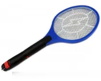 Comprar Set 2 Raquetas Eléctricas Matar Mosquitos Recargable Azul