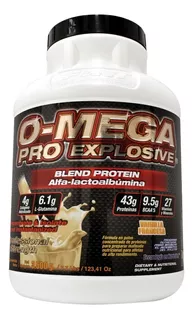 Omega Pro Explosive 3,500 Gr Blend Protein Whey Protein F&nt Sabor Vainilla Francesa