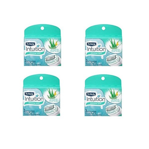 Nueva Schick Intuición Sensible Cuidado Hidratante Razor Rec