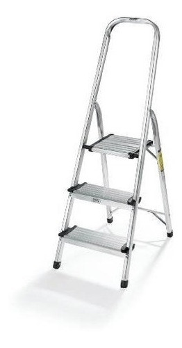 Pólder Ultra Ligero De Aluminio 3-escalera Plegable