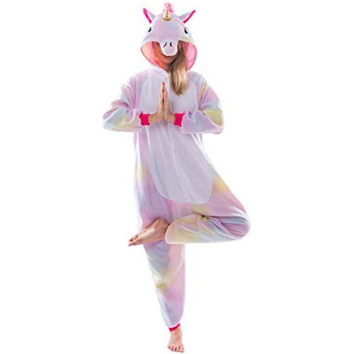 Unisex Adult Pajama Peluche Onesie One Piece Unicornio ...