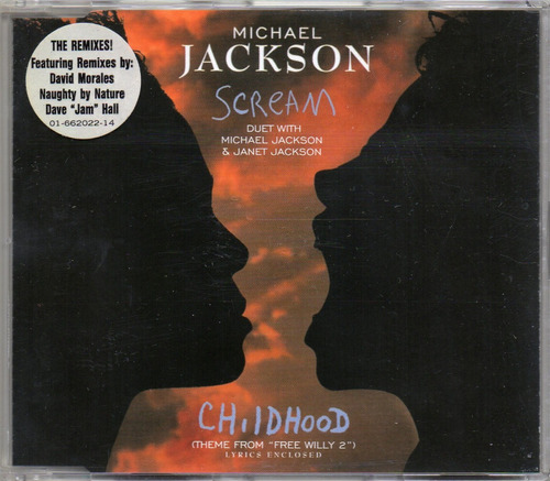 Michael Jackson Scream Single Cd 5 Tracks Austria Uk 1995