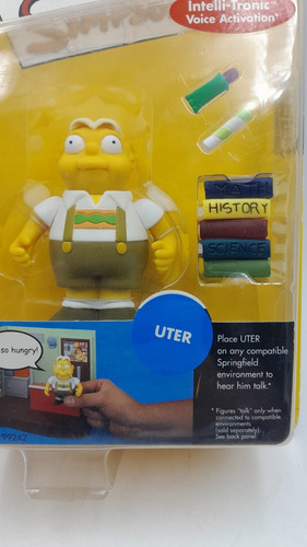 Figura Los Simpsons Uter Playmates Blister Completo Trujillo (Usado)