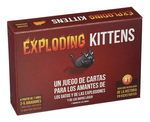Exploding Kittens - En Español Juego De Mesa