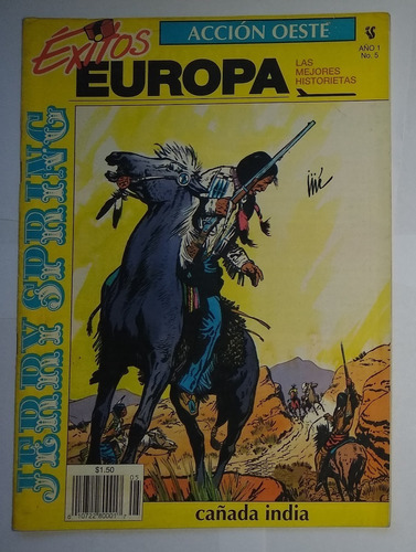 Revista Éxitos Europa Acción Oeste - Jerry Spring Nº 5 1993