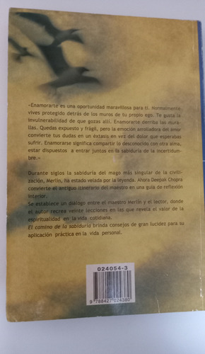 Deepak Chopra Libro El Camino De La Sabiduría (Usado)