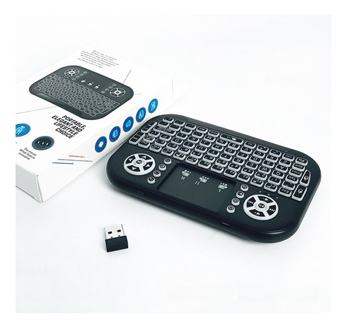 Negro - Miniteclado Inalámbrico N8 De 2,4 G, Bluetooth, Modo