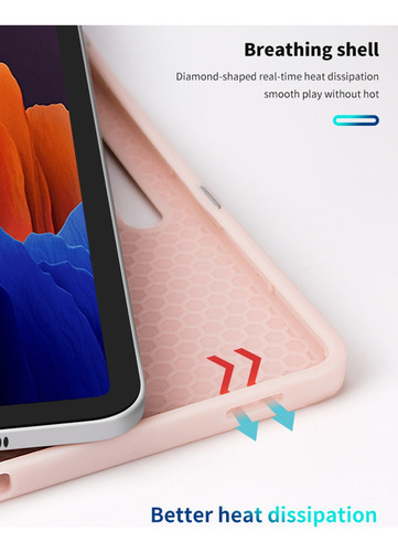 Funda Case Para Galaxy Tab S8 Plus X800 X806 Con Portalapiz