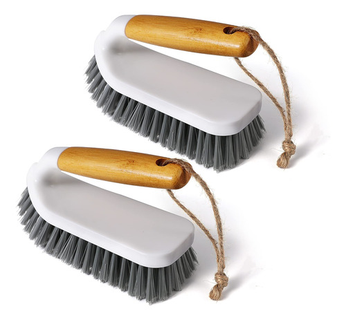 Eyliden 2 Pack Scrub Brush, Multi Purpose Heavy Duty Stiff .