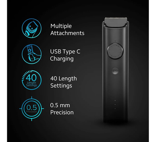 Afeitadora Xiaomi Kit De Aseo Negro