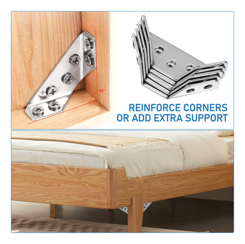 Soportes Triangulares De Acero Inoxidable Con Forma De Esqui