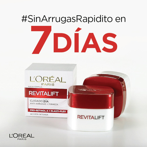 Imagen 5 de 7 de Crema Hidratante Antiarrugas Revitalift Loreal, 50ml