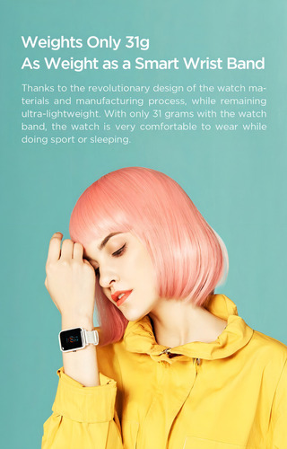 Smartwatch Amazfit Bip Bip S Tela De 1.28 Com Pulseira De Silicone Cor Branco Y Caixa Color White Rock White Rock Branco