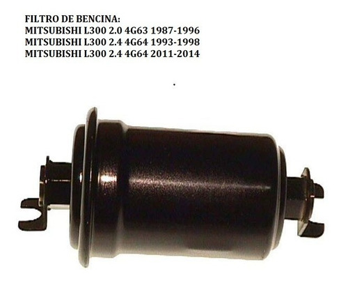 Filtro De Bencina Wk614/31 Mitsubishi L300 2.0 2.4 Mb504738