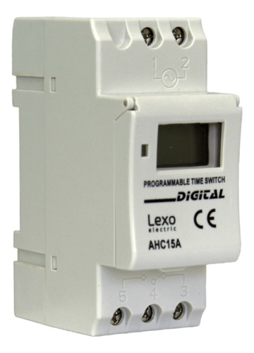 Timer/interruptor Digital 150 Horas 15a 220v - Lexo